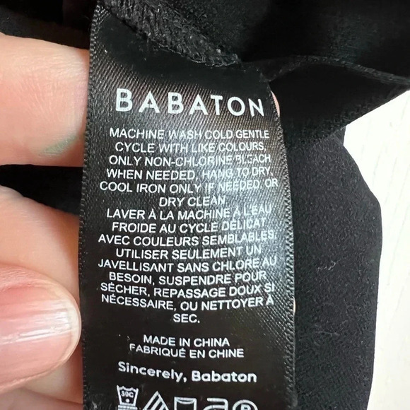 Aritzia Babaton Conan Crop Mid-rise Crepe Trousers - Picture 9 of 14